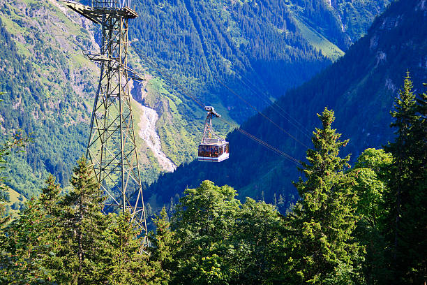 istock Cable Car at Gimmelwald, Switzerland 184154064