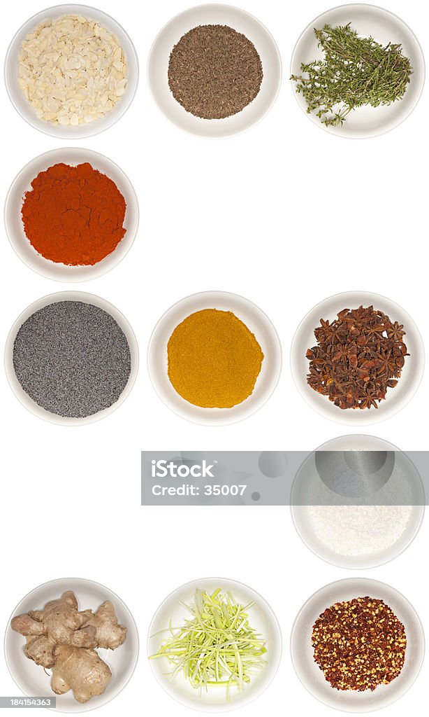 Lettera S-spice serie - Foto stock royalty-free di Aglio - Alliacee