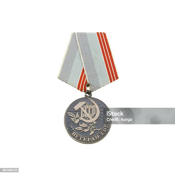 The Medal Of Soviet Heroes Isolated Over White Background Stock Photo - Download Image Now