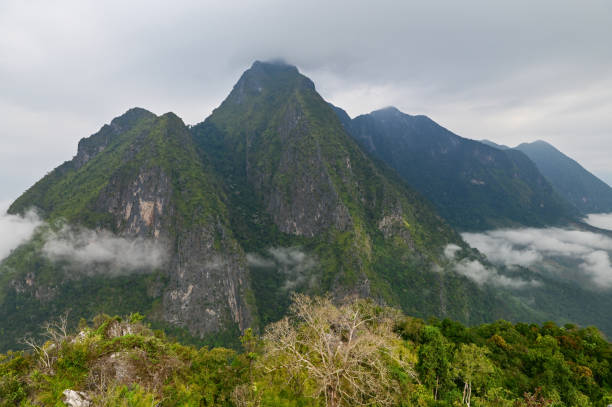 istock High Angle View beautiful landscape in luang prabang, Laos 1841599525