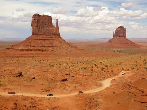 Sunrise in Monument Valley