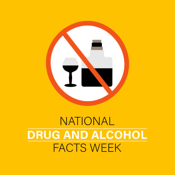 istock National Drug and Alcohol Facts Week vector template. Promoting Awareness and Prevention with Informative Graphics and Support Resources. background, banner, card, poster design. 1841708550