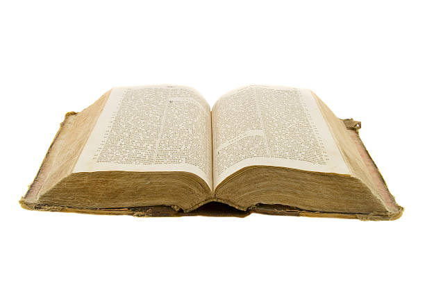 istock very old bible on the white background 184174230