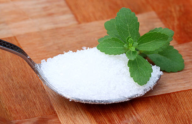 istock Stevia with spoonful of suger 184178785