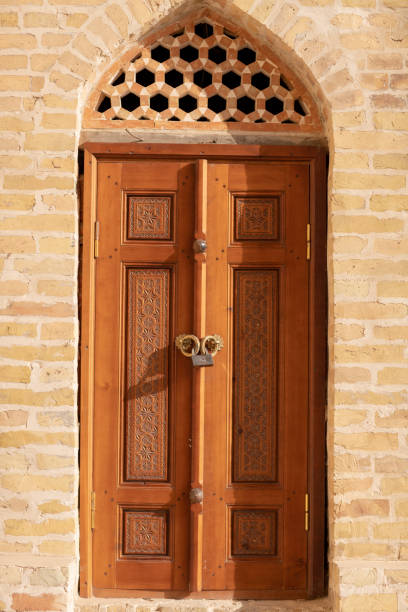 istock locked door of a old building 1841795123