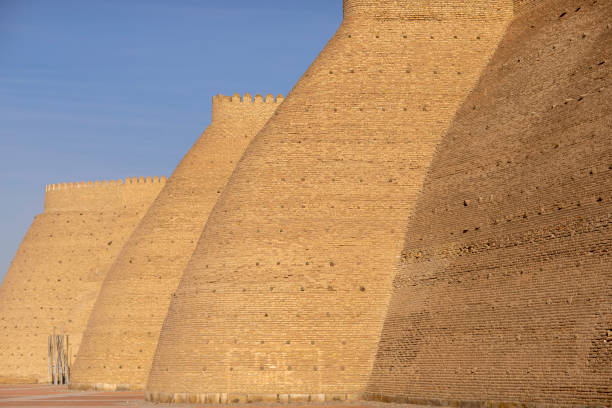 istock old high wall in bukhara castle 1841795456