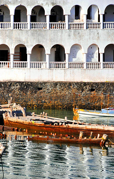 Moroni, Comoros: arches of the Old Friday Mosque