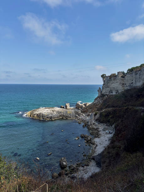 istock Sea view and forest in nice weather. 1841836909