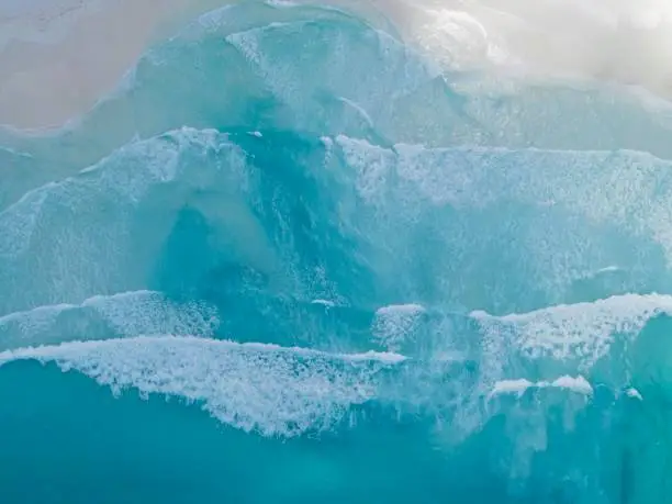 Photo of Waves on azure sea