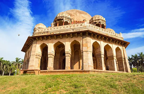 Tomb of Mohammed Shah, Lodhi Gardens, New-Delhi