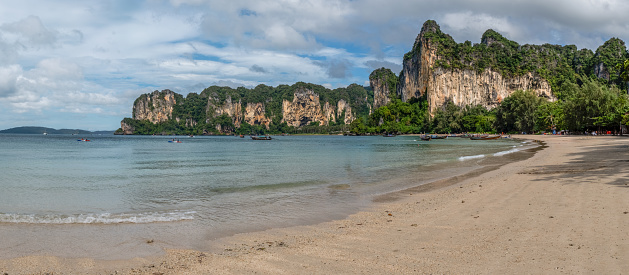 Railay Beach in Krabi Province in southern Thailand