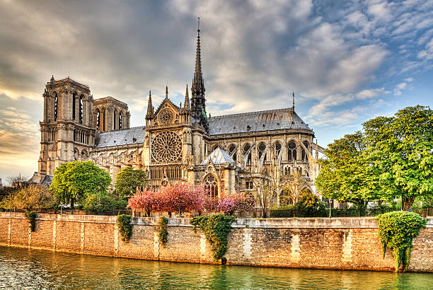 istock Notre Dame Cathedral in Paris. HDR image 184191367