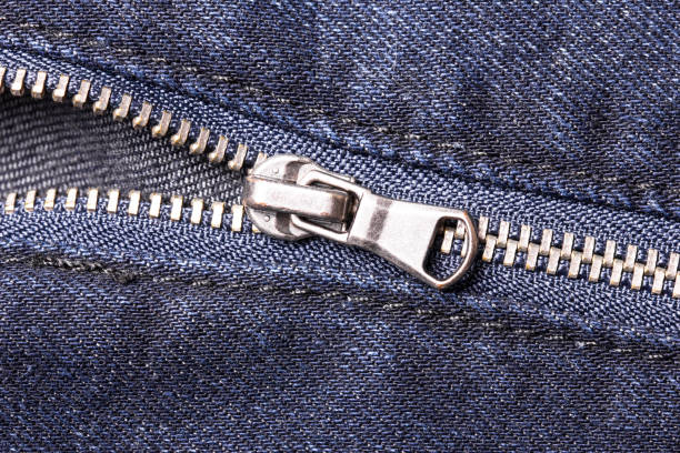 istock Plastic zipper background. Dark coat zipper. Empty copy space fabric texture. Closeup zipper teeth. 1841936801