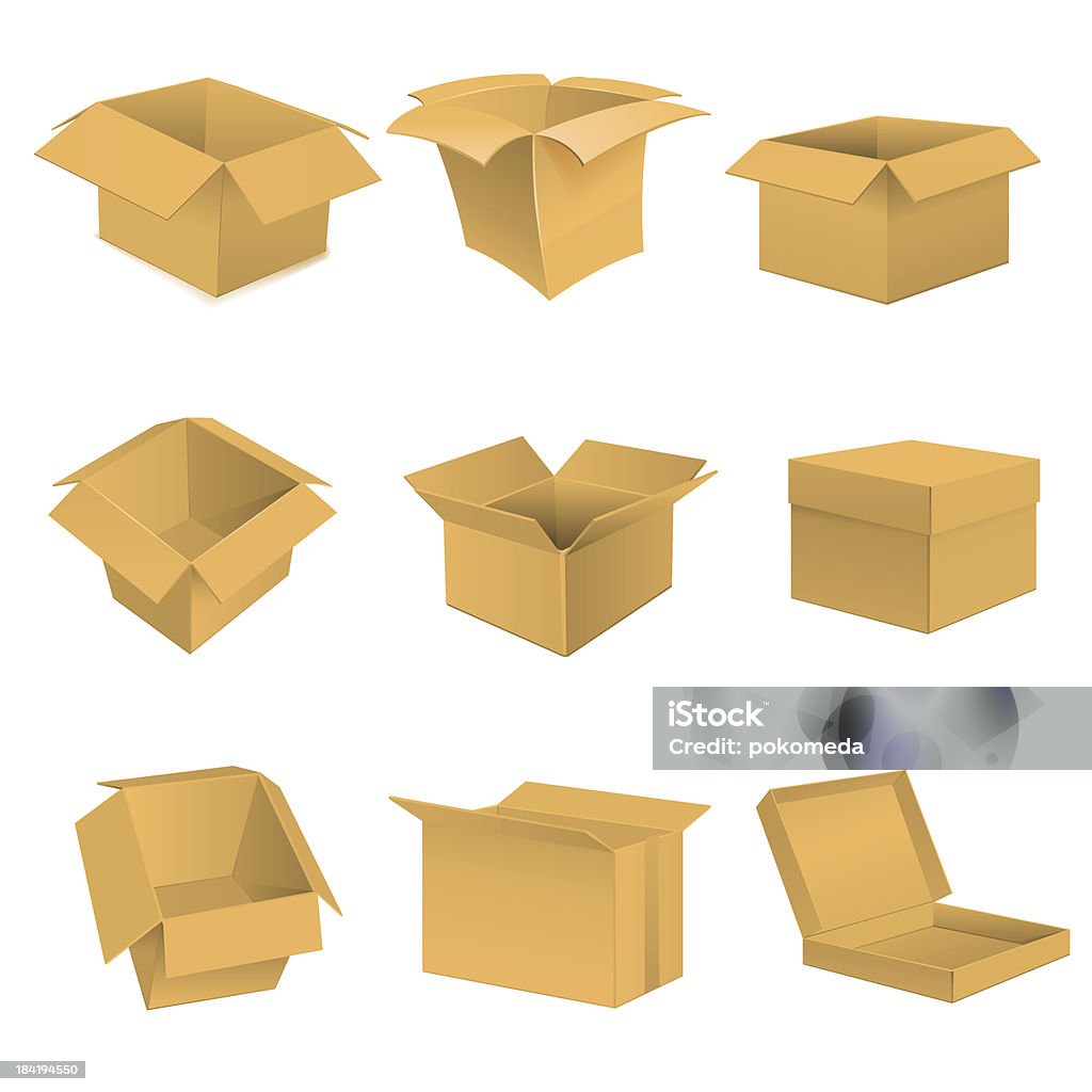 Box Set Vector Box Set Vector Stock Illustration - Download Image Now - Box ...
