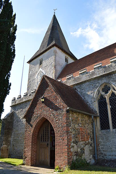 bosham church - tkanina z bayeux obrazy zdjęcia i obrazy z banku zdjęć