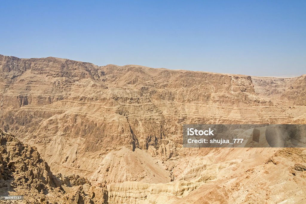 Sol Paisagem de montanha do Deserto da Judeia - Royalty-free Ao Ar Livre Foto de stock