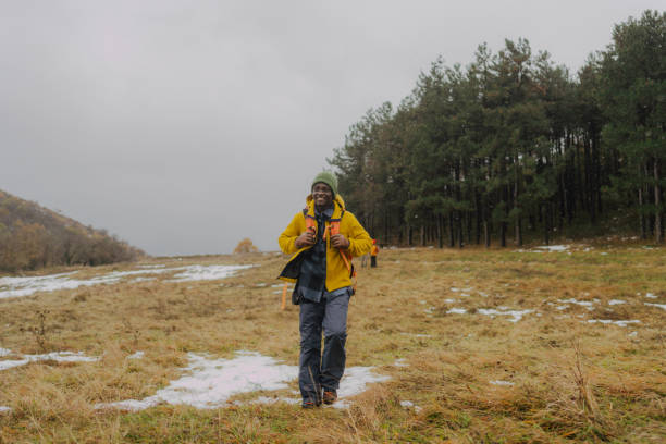 istock Portrait of a young male hiker 1841978802
