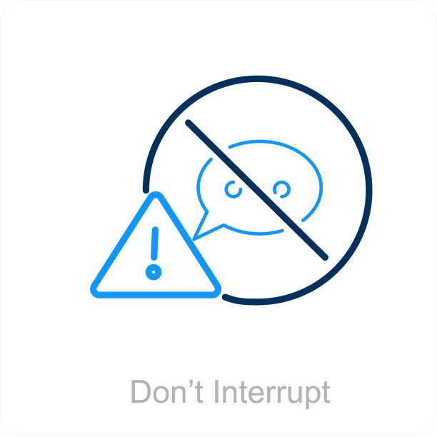 Avoid Interupt Diagram 50+ Dont Interrupt Stock Illustrations, Royalty-Free Vector Graphics ...