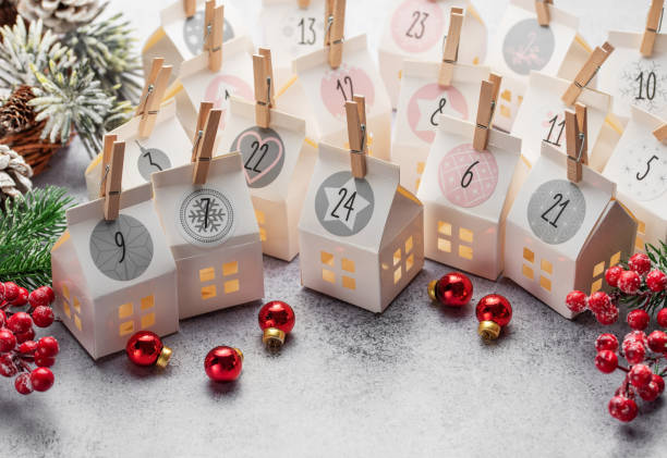 istock Advent calendar, Christmas gifts 1842007047
