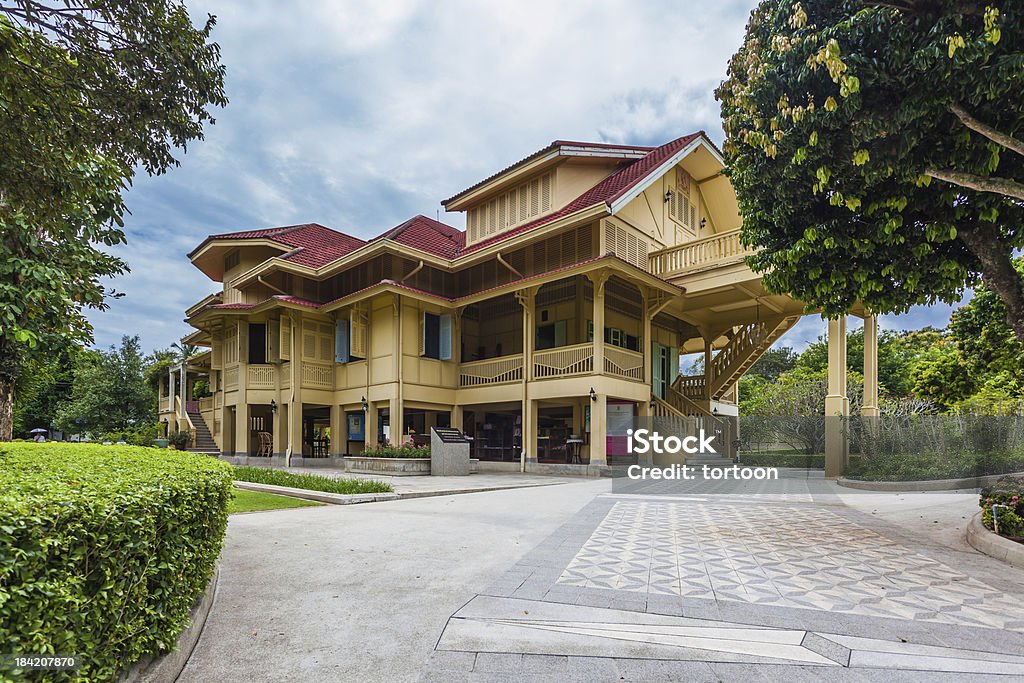 Casa de estilo tradicional Tailandesa em Chiangmai, Tailândia - Royalty-free Ao Ar Livre Foto de stock