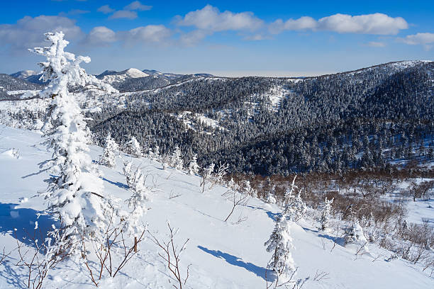 istock Snow Mountains, Sakhalin Island, Russia 184213956