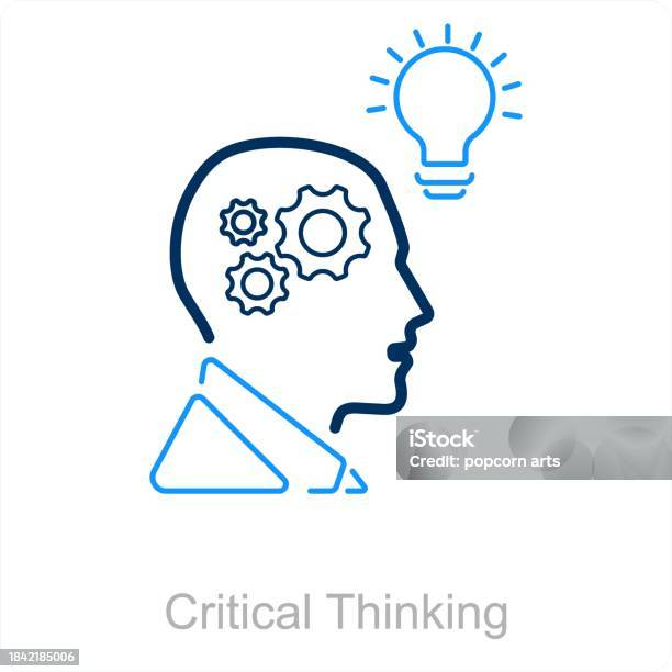 Critical Thinking Stock Illustration - Download Image Now - Analyzing ...