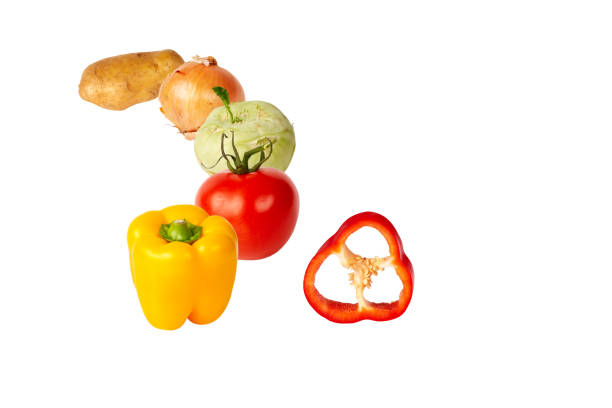 vegetables on the table
