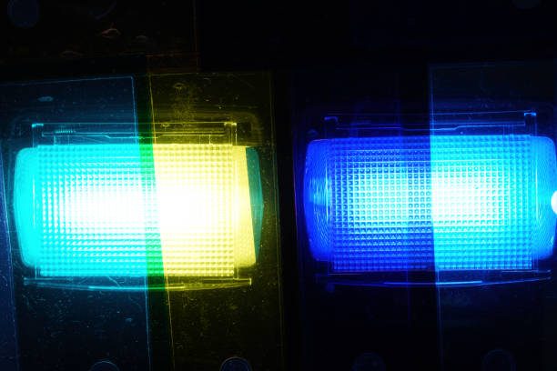 istock Flash of a camera with multicolored colorful foils photographed 1842204376