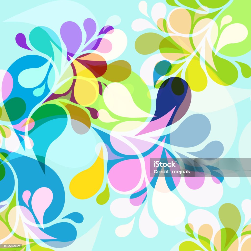 Abstract Liquid Water Abstract Light Liquid Water Vector Retro Background Stock Illustration ...