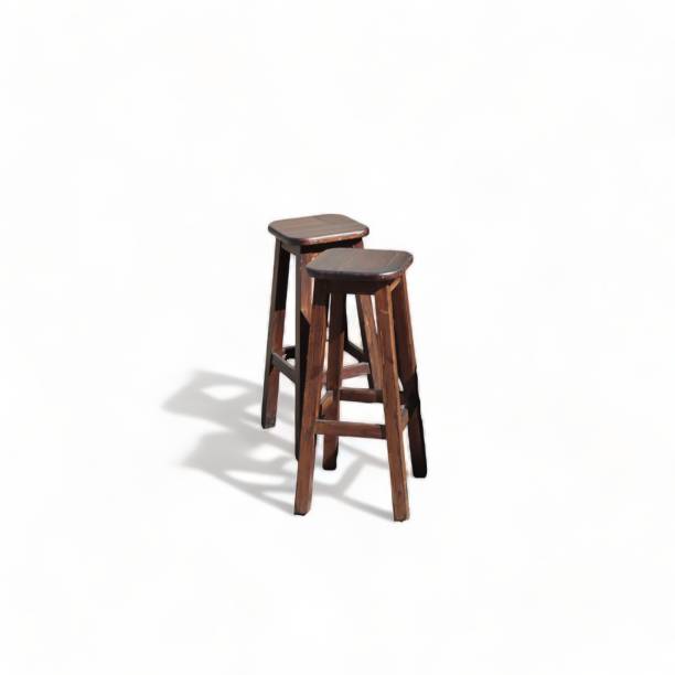 istock Pair of wooden bench stools- 1842225508