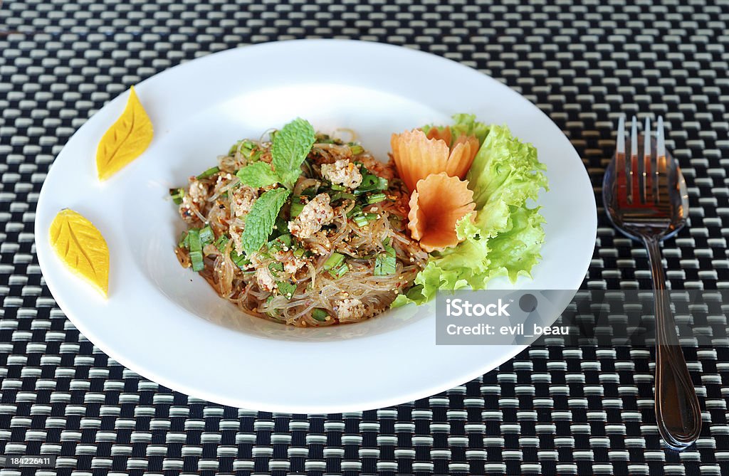 vermicelli ensalada picante - Foto de stock de Alimento libre de derechos