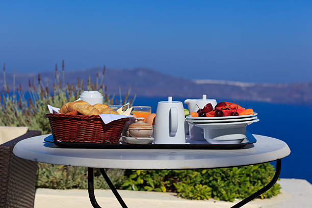 istock delicious breakfast by the sea 184229176