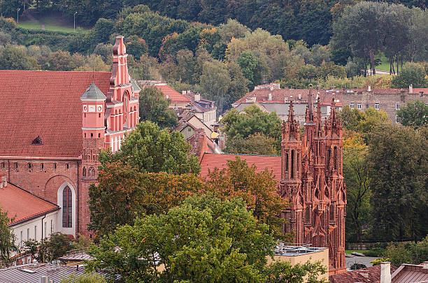 istock Autumn in Old Town of Vilnius, Lithuania 184231736