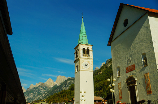 clock tower in Europe