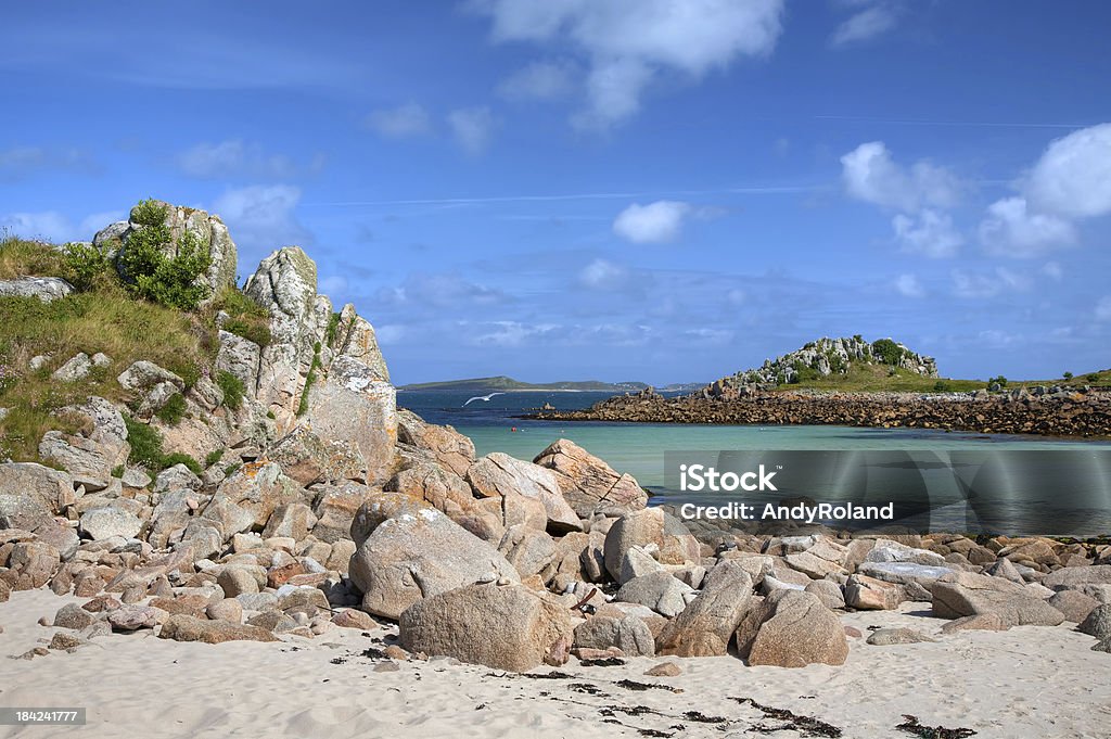 St Agnes The Bar, St Agnes, Isles of Scilly, Cornwall, England. Isles of Scilly Stock Photo