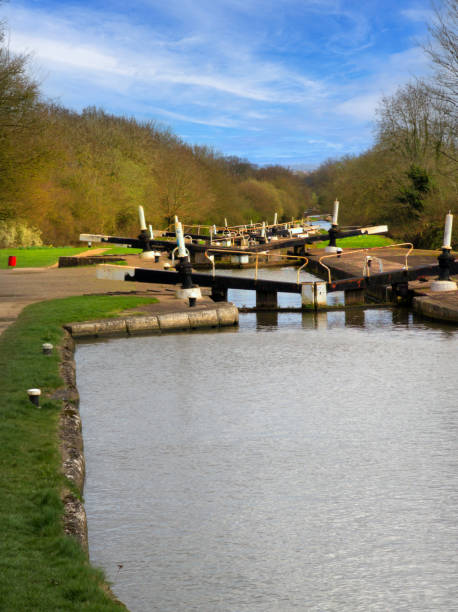 istock Grand Union Canal at Hatton Locks Warwickshire England UK 1842575410