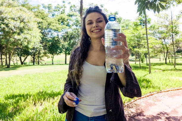 istock Young woman in a park 1842575811