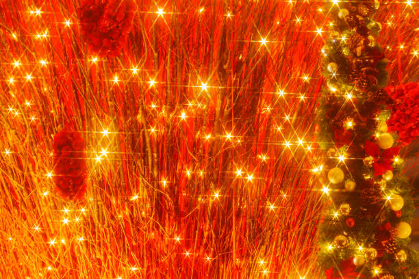 Christmas trees and ornaments in Tokyo in December