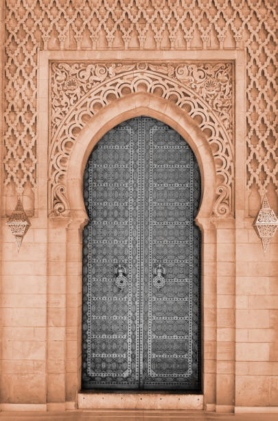 istock Arabic oriental styled door in Morocco 1842596820