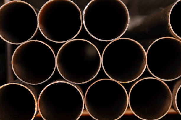 Circular steel pipe For construction work, houses, buildings