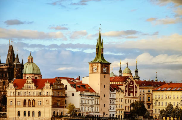 vue sur la vieille ville de Prague - Photo