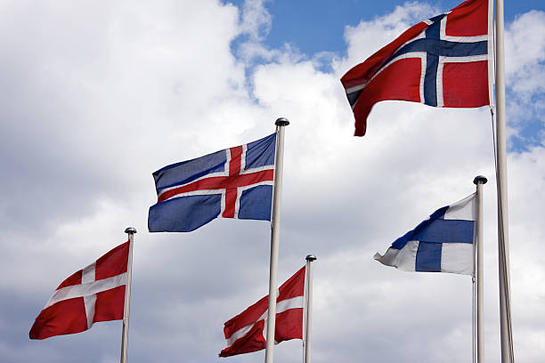 istock Flags of Scandinavia 184265581