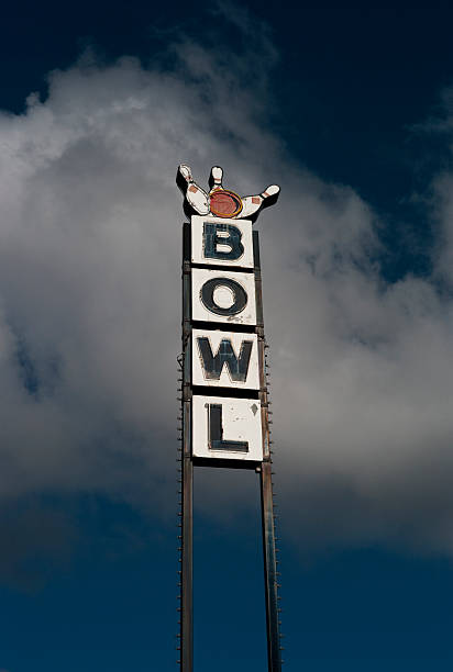 istock Bowling alley sign 184266006