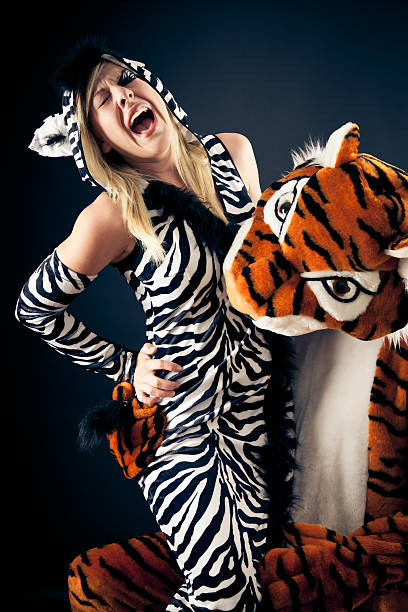 istock tiger is about to have a zebra for lunch 184266974