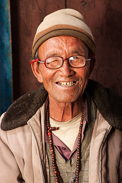 istock Portrait of Tibetan man. 184267197