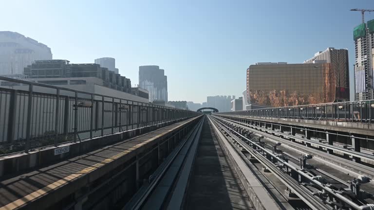 Operation of Macau Urban Light Rail Trains