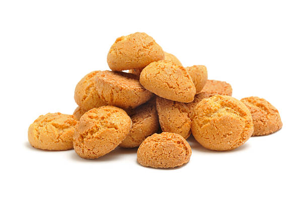 amaretti bolachas - biscotti imagens e fotografias de stock