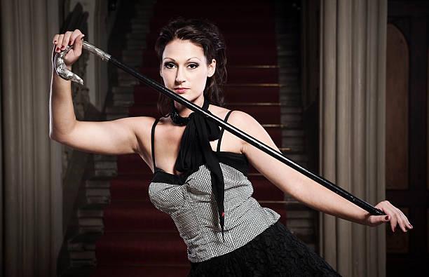 istock Woman dancing in cabaret 184268481