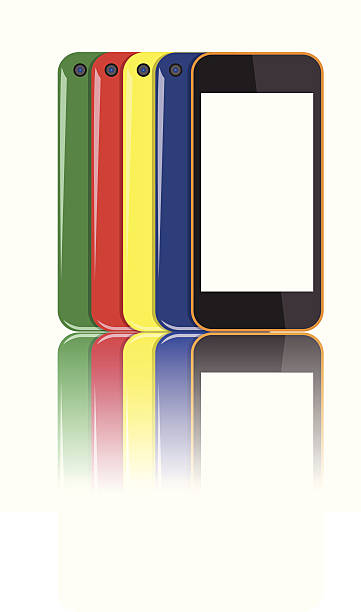 istock set of colorful smartphones vector images 184268611