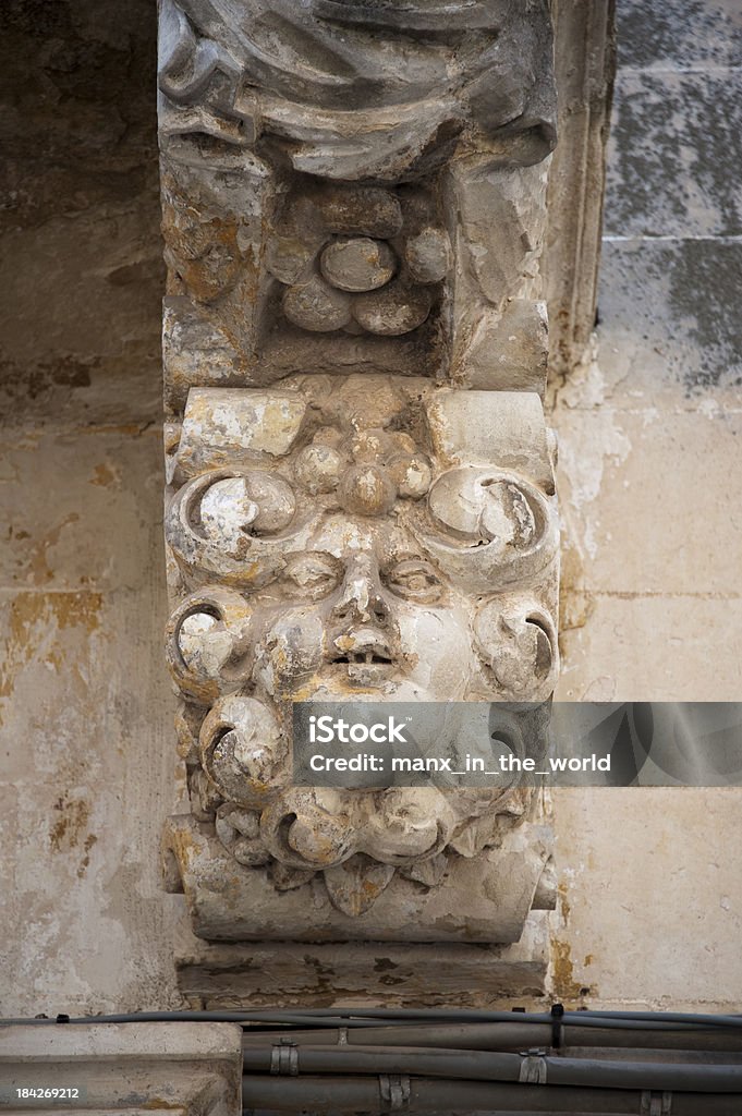 Baroque Entablement, Lecce, Italie - Photo de Balcon libre de droits
